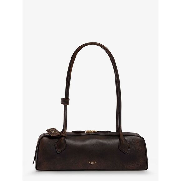 ALAIA Handbags - Alaia Women Le Teckel Leather Shoulder Bag